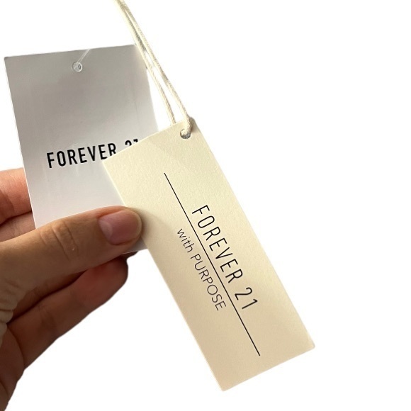 NWT Forever 21 w purpose grey v neck tee‎ Sz M - Picture 3 of 7